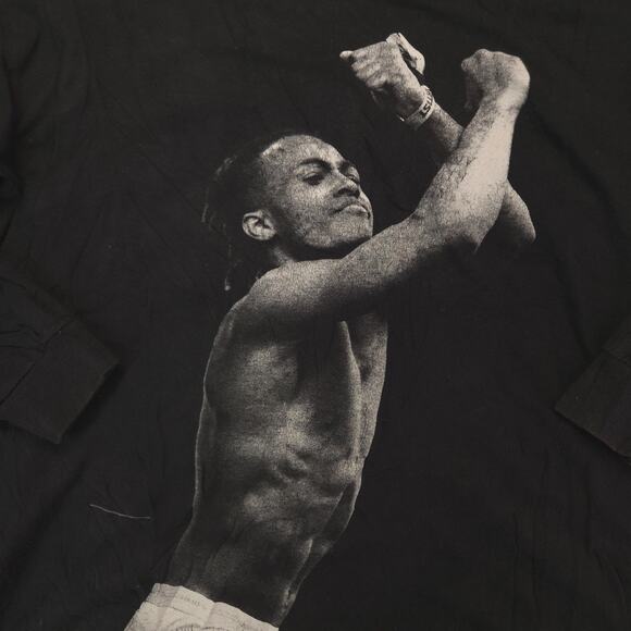 XXXtentacion Rap Graphic Crew Neck Long Sleeve T-Shirt Adult Mens Size L Black - Picture 4 of 9